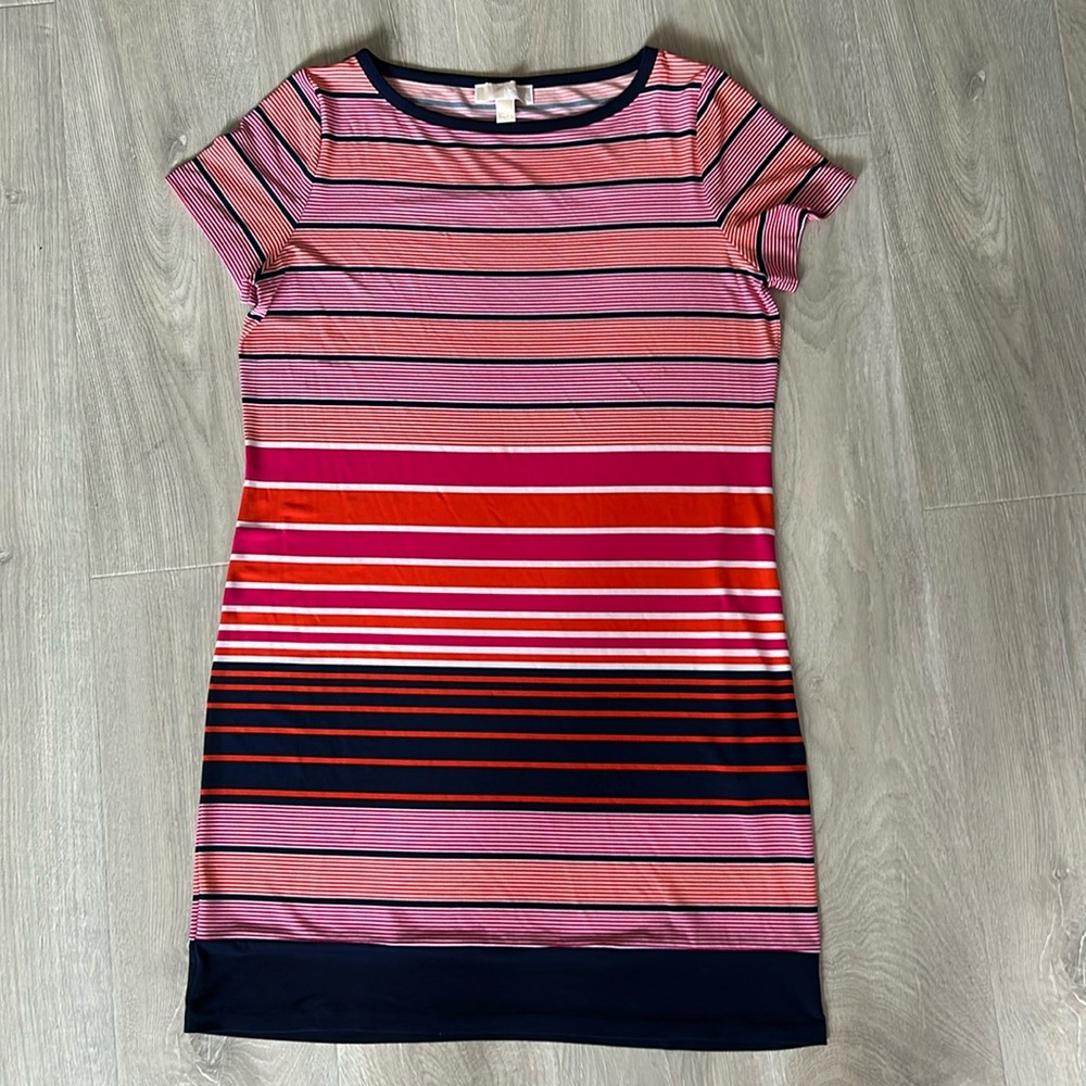 Striped Michael Kors summer work dress
